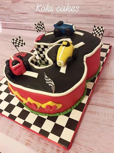 Care race cake - Cake by Noha Sami