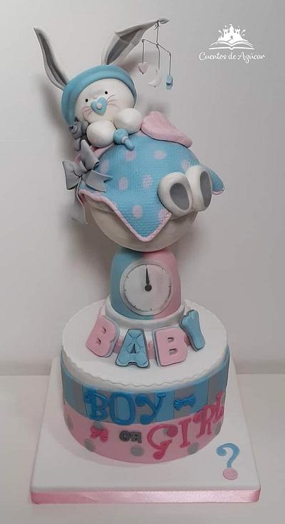 Baby Bunny🎀💙 - Cake by Melissa Ramirez