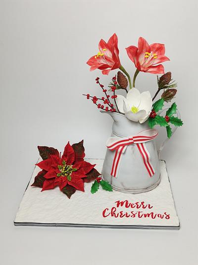 Christmas cake - Cake by Katya