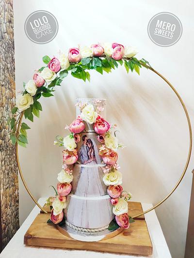 Wedding cake by mero &lolo - Cake by Lolodeliciouscake