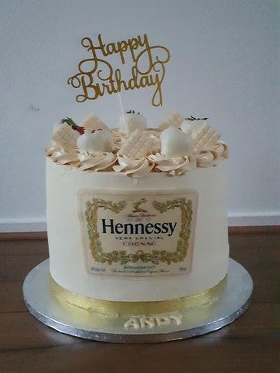 Hennessy cake - Cake by Cake Rotterdam 