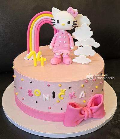 Hello Kitty - Cake by OSLAVKA