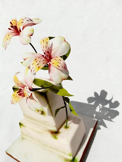 My alstroemeria - Cake by Nicole Veloso