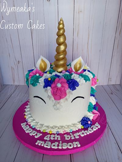 Unicorn Cake - Cake by Wymeaka's Custom Cakes