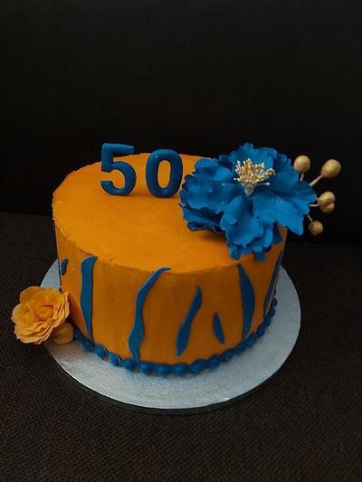 Birthday cake  - Cake by Maria Baleva