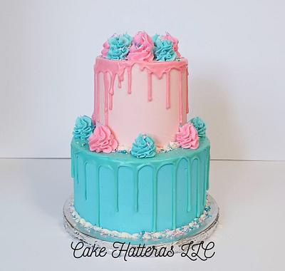 Gender Reveal Cake - Cake by Donna Tokazowski- Cake Hatteras, Martinsburg WV