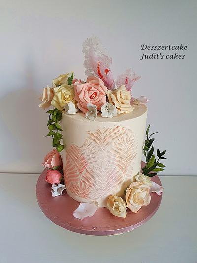 Wedding anniversary cake - Cake by Judit
