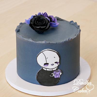 Gaster from undertale - Cake by Dadka Cakes