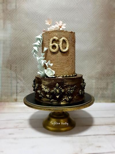 Birthday chocolate cake - Cake by SojkineTorty