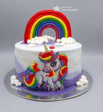 Unicorn cake  - Cake by Janka