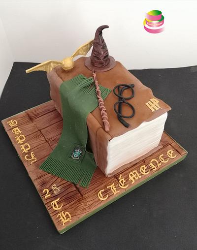 Harry Potter - Slytherin house - Cake by Ruth - Gatoandcake
