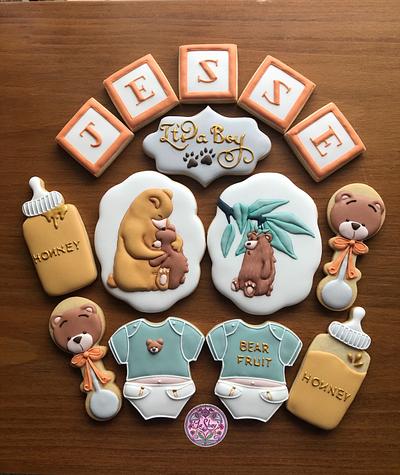Bear Fruit New Baby Cookies - Cake by La Shay by Ferda Ozcan