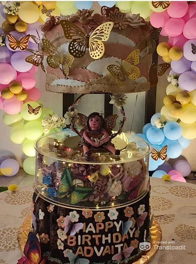 10th Glam Butterfly Birthday  - Cake by vbliss26