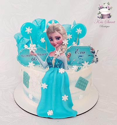 Elsa  - Cake by Kristina Mineva