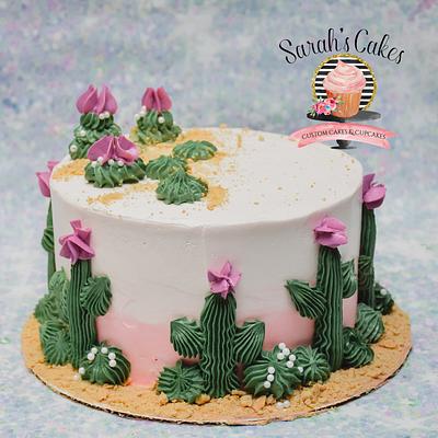CACTUS CAKE - Cake by Sarah's Cakes