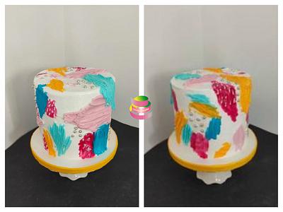 Colours cake - Cake by Ruth - Gatoandcake