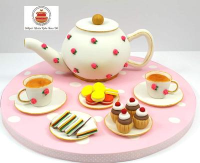 Tea Party Cake - Cake by Shilpa Kerkar