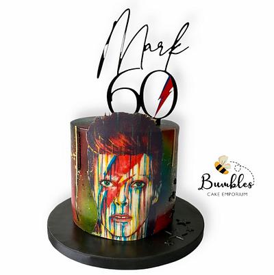 David Bowie cake - Cake by Tami Marsland