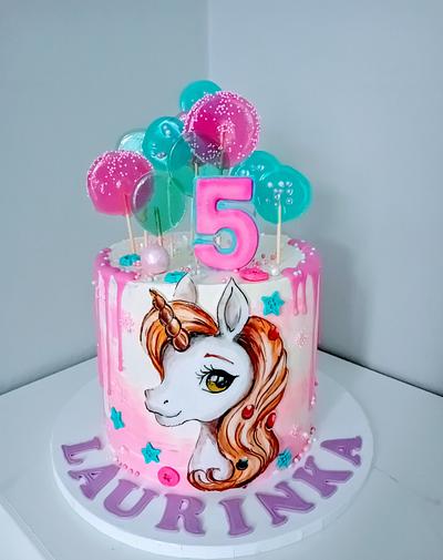 Unicorn - Cake by alenascakes