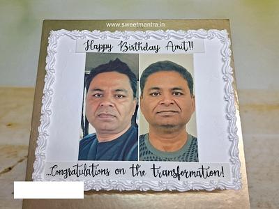 Photo print on cake - Cake by Sweet Mantra Homemade Customized Cakes Pune