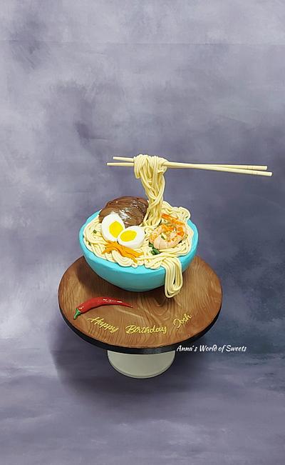 Ramen Cake - Cake by Anna's World of Sweets 