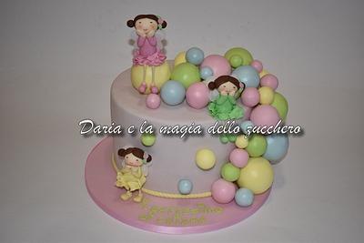 Fairy and balloon cake - Cake by Daria Albanese