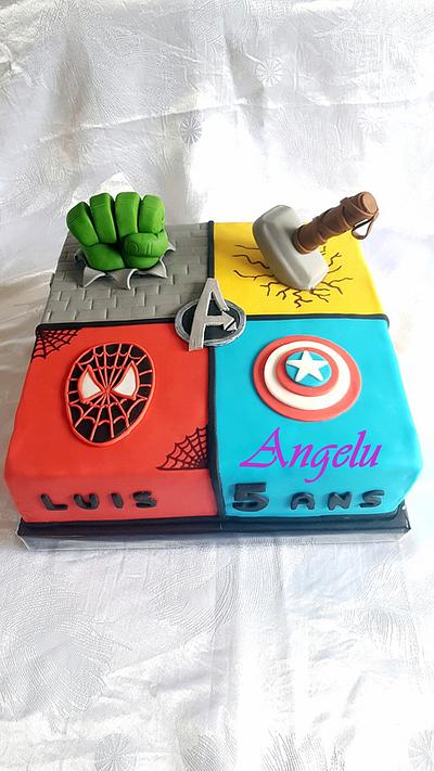 Avengers cake - Cake by Angelu