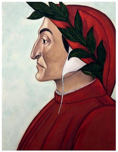 Ritratto di Dante - Cake by Catia guida