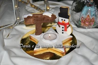 Christmas centerpiece cookie - Cake by Daria Albanese