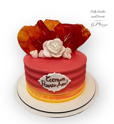 Red Cake - Cake by Cake Smile and Sweets by Mariya