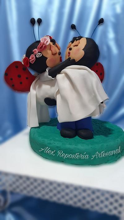 Las Vaquitas de San Antonio se casan! - Cake by Alexrepostería