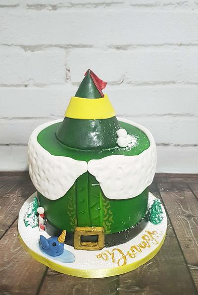 Buddy the elf cake - Cake by The German Cakesmith