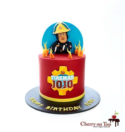Fireman Sam Cake for Jojo 👨‍🚒🔥 - Cake by Cherry on Top Cakes