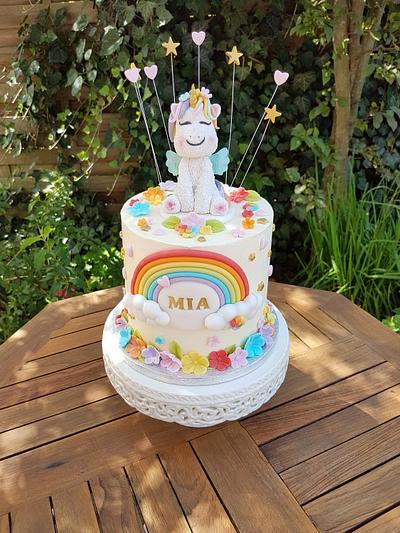 Unicorn for Mia  - Cake by Gabriela Rüscher