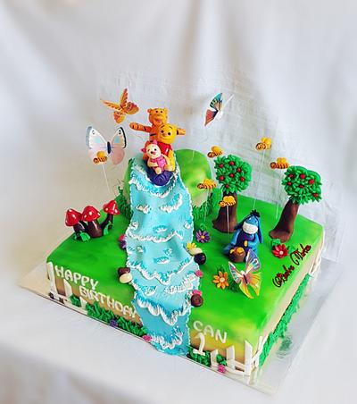 Winnie the pooh cake  - Cake by Bushrastorten