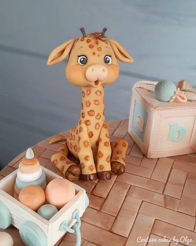 Giraffe - Cake by Couture cakes by Olga