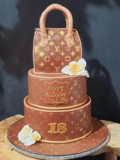 18th birthday - Cake by ClaudiaSugarSweet