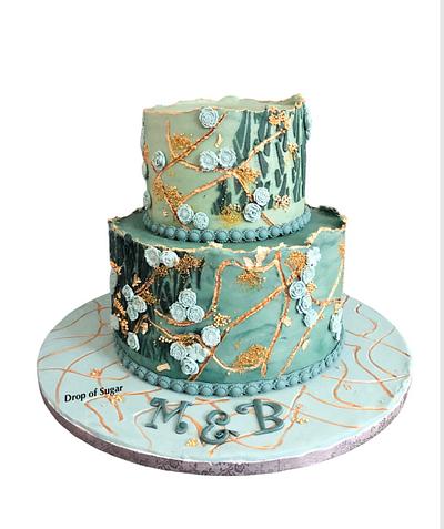Buttercream Textured Cake - Cake by Drop of sugar