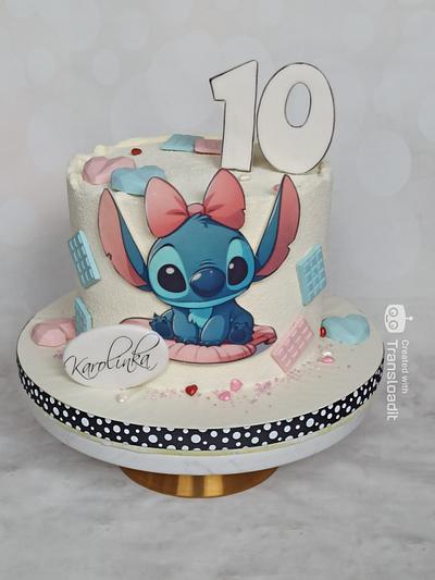 Stitch cake - Cake by Jitkap