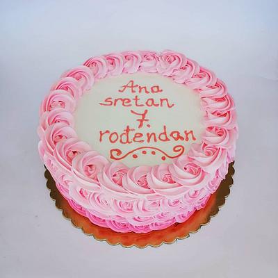 Roses cake - Cake by Tortebymirjana