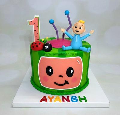 Cocomelon baby cake - Cake by Sweet Mantra Homemade Customized Cakes Pune