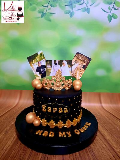 "Queen cake & cupcakes" - Cake by Noha Sami