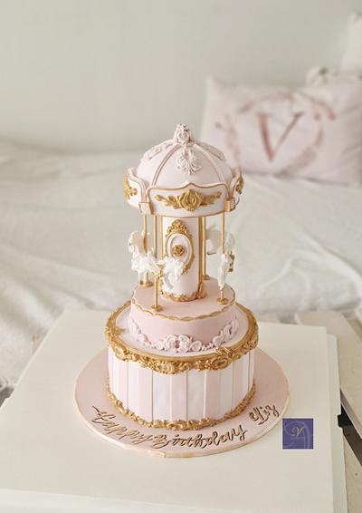 Carousel Cake - Cake by Ms. V