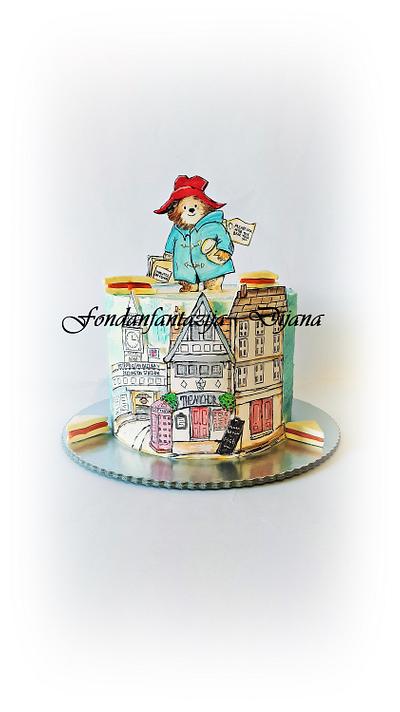 Paddington bear themed cake - Cake by Fondantfantasy