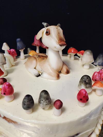 Baby Goat Cake - Cake by Sydney Megan Connor