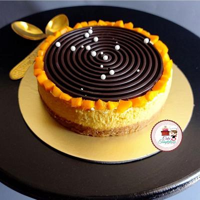 Mango cheesecake  - Cake by Cake Temptations 