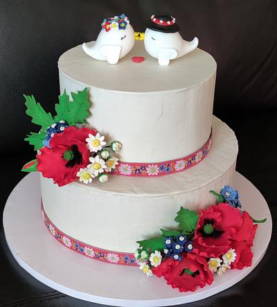 wedding cake - Cake by OSLAVKA