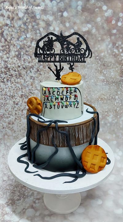 Stranger Things Cake - Cake by Anna's World of Sweets 