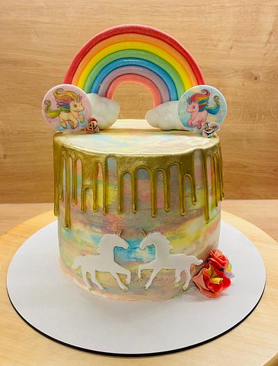 Unicorn cake - Cake by VVDesserts