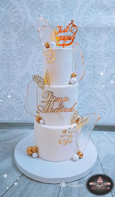 Wedding cake  - Cake by Jojo